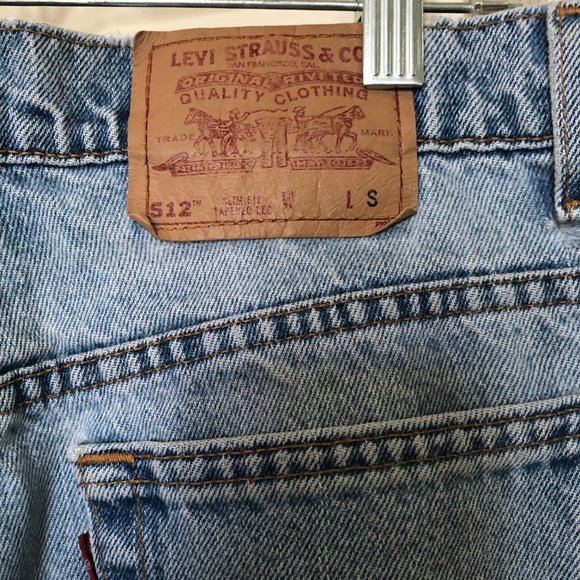vintage Levi's 512 distressed shorts - Picture 4 of 7